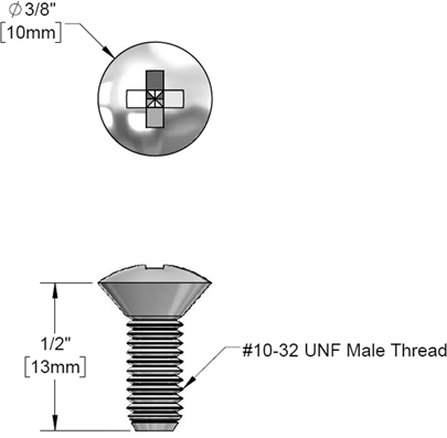 T&S Brass (000922-45) Screw for Lever Handle additional product graphic