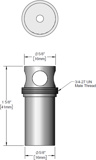 T&S Brass (001498-25) Spout for B-0580 Pot Filler additional product graphic
