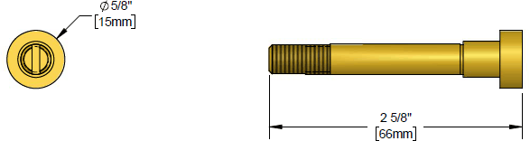 T&S Brass (000841-20) Brass Stem for Self-Closing Cartridge additional product graphic