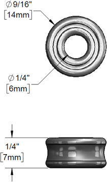 T&S Brass (001100-45) Packing Seal for T&S Spray Valves additional product graphic