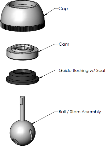 T&S Brass (015232-45) Cartridge for Equip 5SL Single Lever Faucet additional product graphic