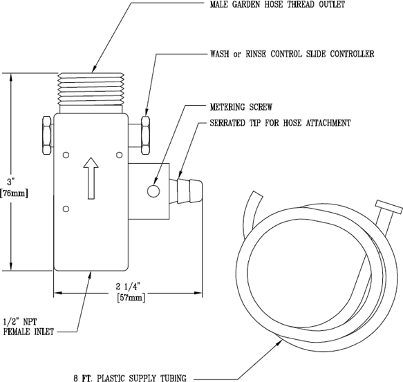 T&S Brass (B-2173) Soap Injector Valve additional product graphic