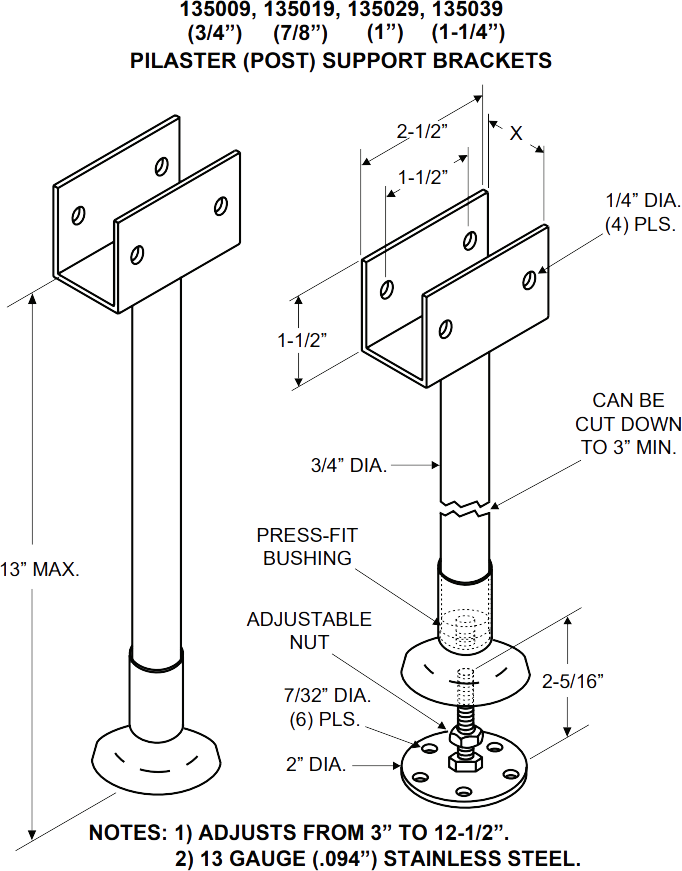 J-135039 Specification Sheet