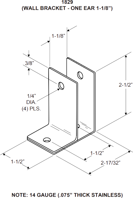 J-15219 Specification Sheet