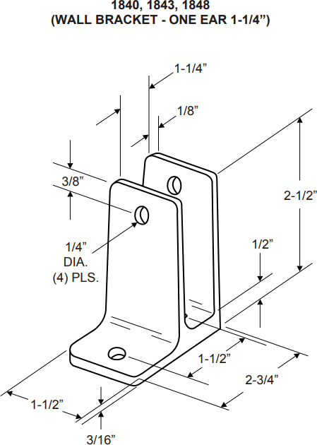 J-1840 Specification Sheet