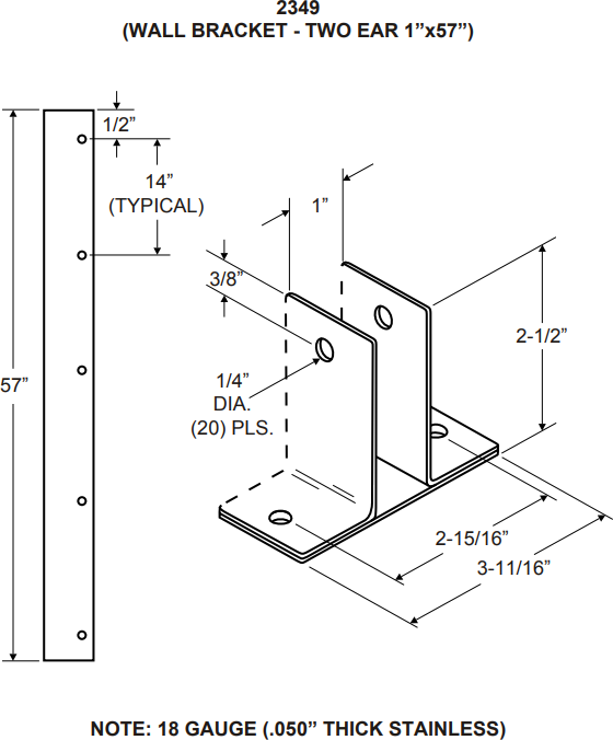 J-2349 Specification Sheet