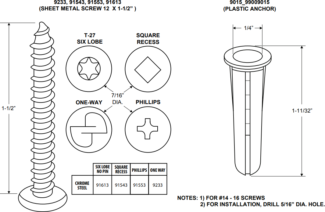 J-340 Specification Sheet