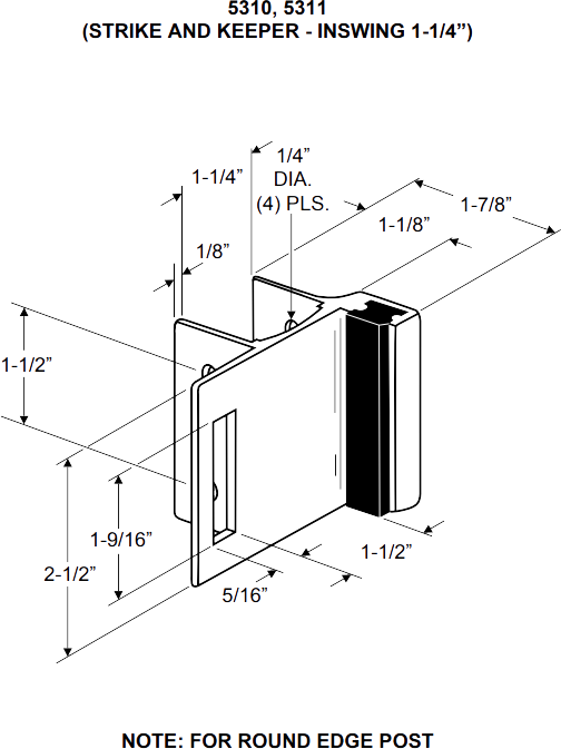 J-5310 Specification Sheet