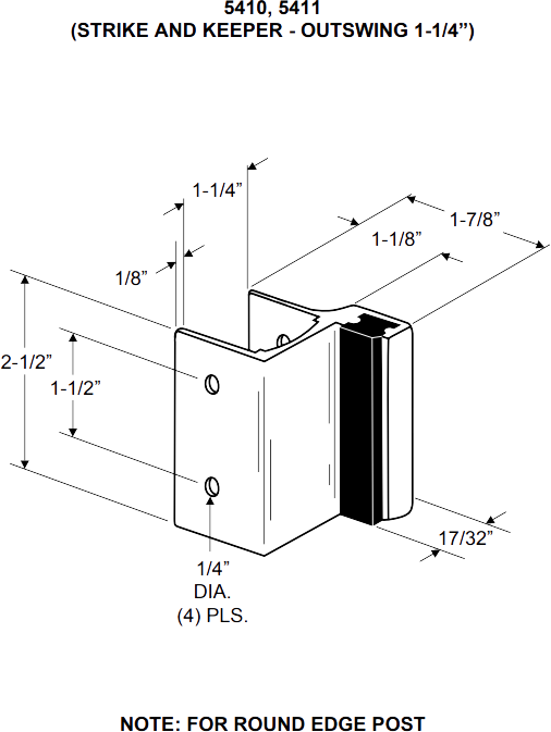 J-5410 Specification Sheet