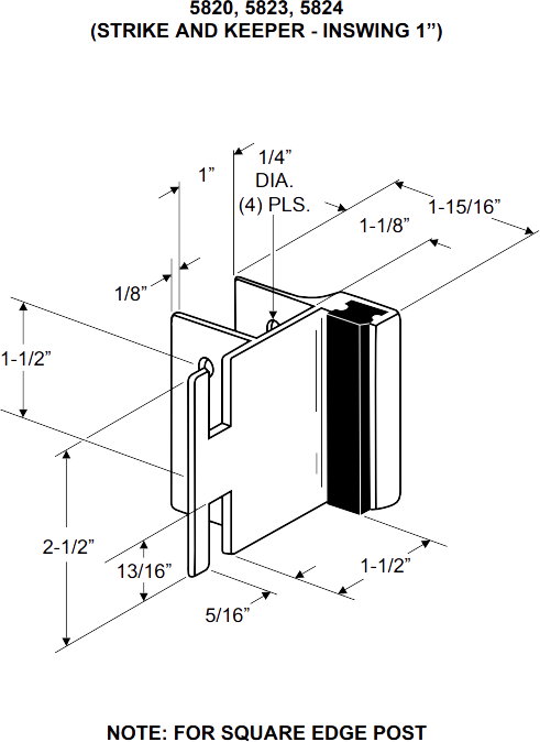 J-5820 Specification Sheet