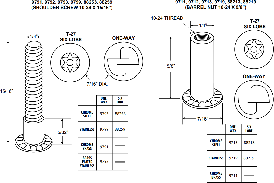 J-60589 Specification Sheet