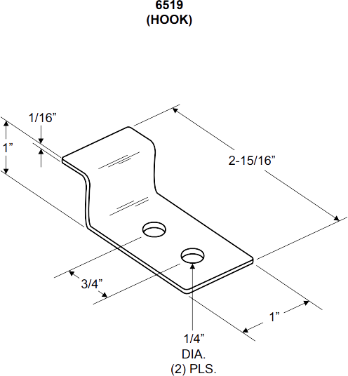 J-6519 Specification Sheet