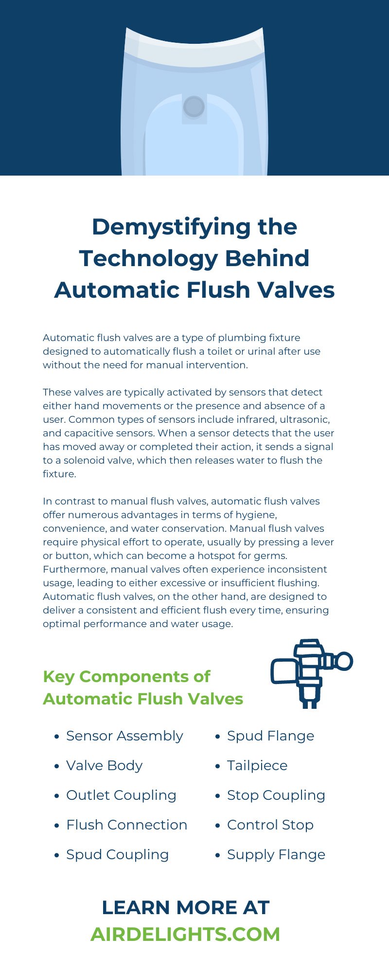 Demystifying the Technology Behind Automatic Flush Valves