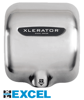 XL-SB Xlerator Hand Dryer Stainless Steel Cover 110-120 Volt