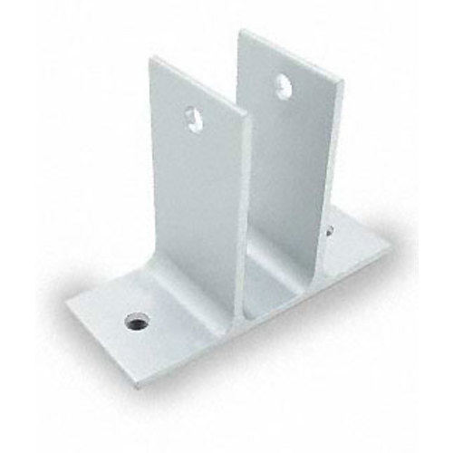 Jacknob J-1754 Restroom Partition Wall Bracket Two Ear 1in Aluminum